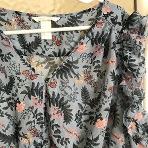 Xl-HM-Floral maternity shirt, casual/dress summer